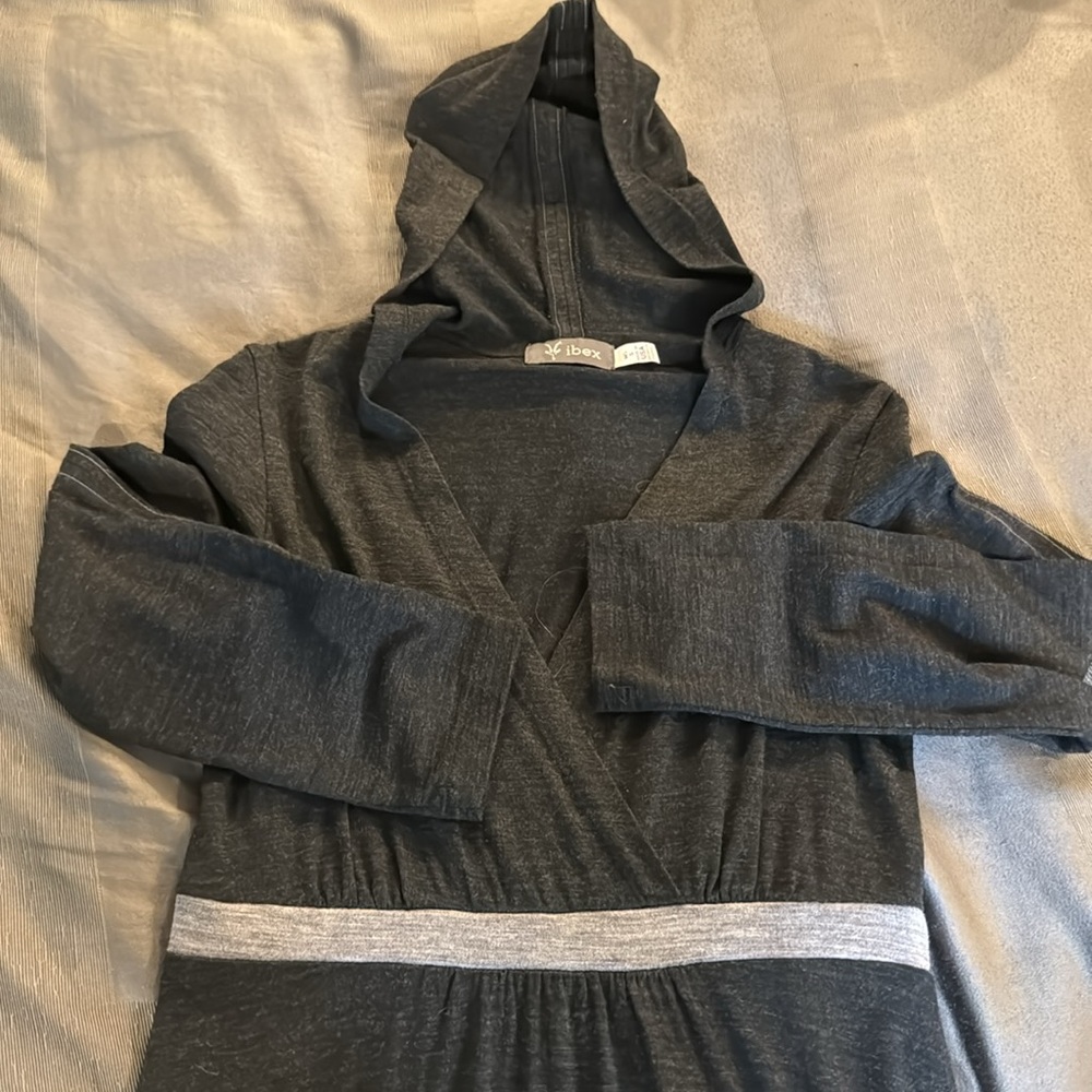 Ibex Merino Hooded Dress - Picture 12 of 12